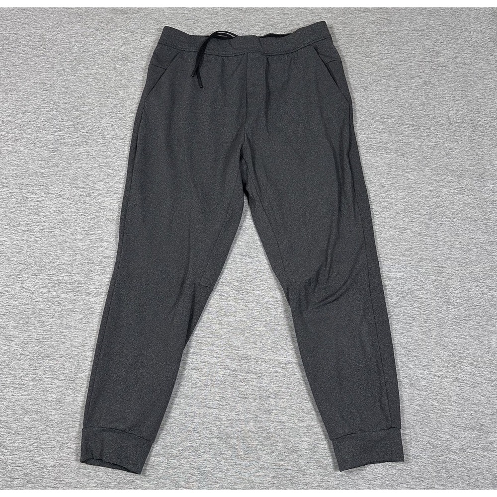 Lululemon Intent Jogger Mens Large Gray Sweatpants Stretch Yoga Sport Active